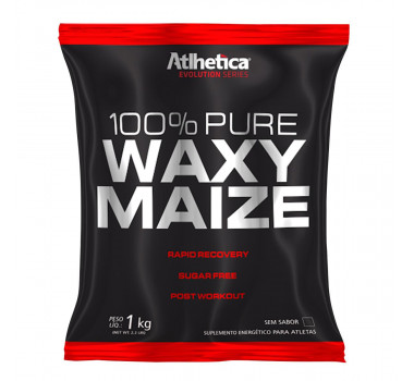 100% Pure Waxy Maize 1KG Refil - Atlhetíca Nutrition