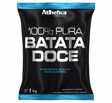 100% Pura Batata Doce 1KG Refil - Atlhetica Nutrition