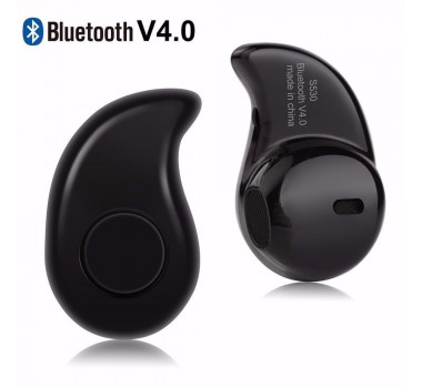 Mini Fone De Ouvido Sem Fio Bluetooth V4.0 Micro Menor Do Mundo - Preto