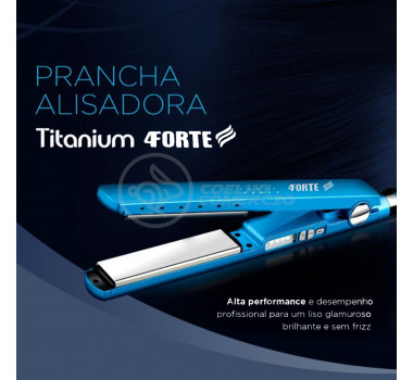Prancha Chapinha Profissional Pro Nano Titânio Modelador Titanium 450f Progressiva Original Bivolt