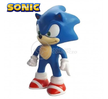 Kit Sonic 5 Bonecos Sonic Conjunto Action Figure - Promoção