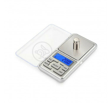 Mini Balança Digital de Bolso Portátil Pocket Scale 0.1g x 500g MH-500 Eletrônica de Alta Precisão