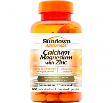 Calcium Magnesium With Zinc - Sundown