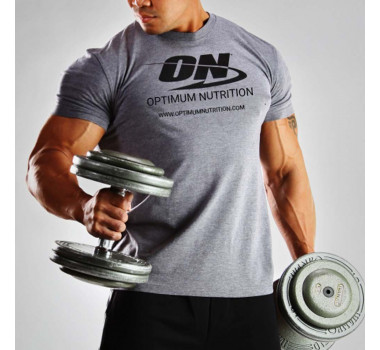 Camiseta ON Optimum Nutrition Fitness e Musculação - GG