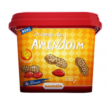 Creme de Amendoim - Mandubim 