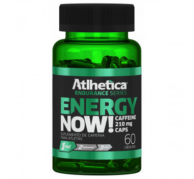 Energy Now! 60 Cápsulas - Atlhetica Nutrition