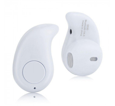 Mini Fone De Ouvido Sem Fio Bluetooth V4.0 Micro Menor Do Mundo - Branco