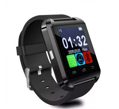Smartwatch U8 Relogio Inteligente Bluetooth Ios Android - Preto