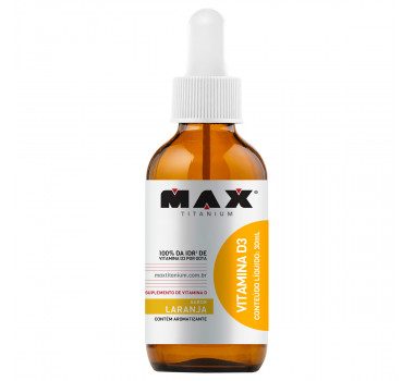 Vitamina D3 30ml - Max Titanium