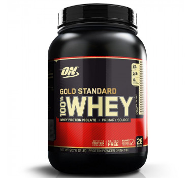 Whey Protein 100% Gold Standard - 909g Chocolate e Coco - Optimum Nutrition