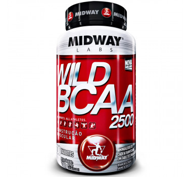 Wild BCAA 2500 100 Tabletes - MidWay