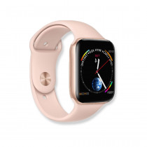 Relógio Inteligente Iwo 8 Smartwatch Serie 4 - 44mm Bluetooth - Rosa