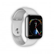 Iwo 8 Relógio Smartwatch 44mm Ios/android Monitor Passo Batimentos Sono - Branco
