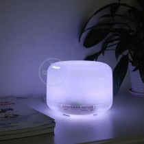 Aromatizador Umidificador Difusor Eletrônico Ambiente Desing Minimalista Luz de LED RGB 300ml