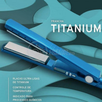 Prancha Chapinha Profissional Pro Nano Titânio Modelador Titanium 450f Original Bivolt Dia das Mães