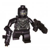 Boneco Mini Action Figure Avengers Infinity War Bloco de Montar Compatível Com Lego - Pantera Negra
