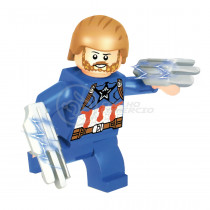 Boneco Mini Action Figure Avengers Infinity War Bloco de Montar Compatível Com Lego-Capitão América
