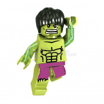 Boneco Mini Action Figure Avengers Infinity War Bloco de Montar Compatível Com Lego - Hulk