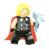 Boneco Mini Action Figure Avengers Infinity War Bloco de Montar Compatível Com Lego - Thor